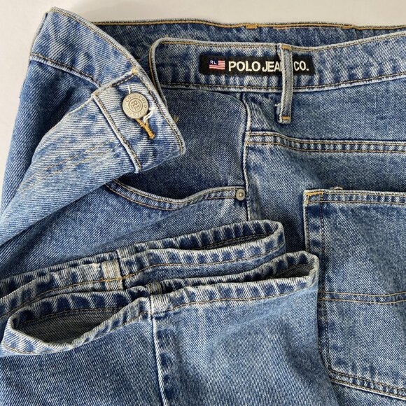 Ralph Lauren Polo 90s RL 67 Loose Jeans 36x30 - GREAT Condition - Picture 7 of 9